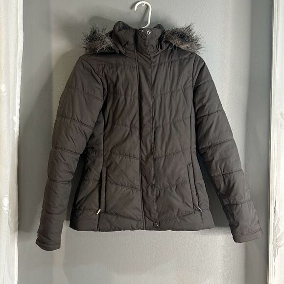 Colombia simply snowy gray down puffer jacket outdoor‎ winter jacket cozy - Picture 1 of 12